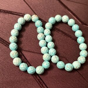 Turquoise Beaded Bracelet Set